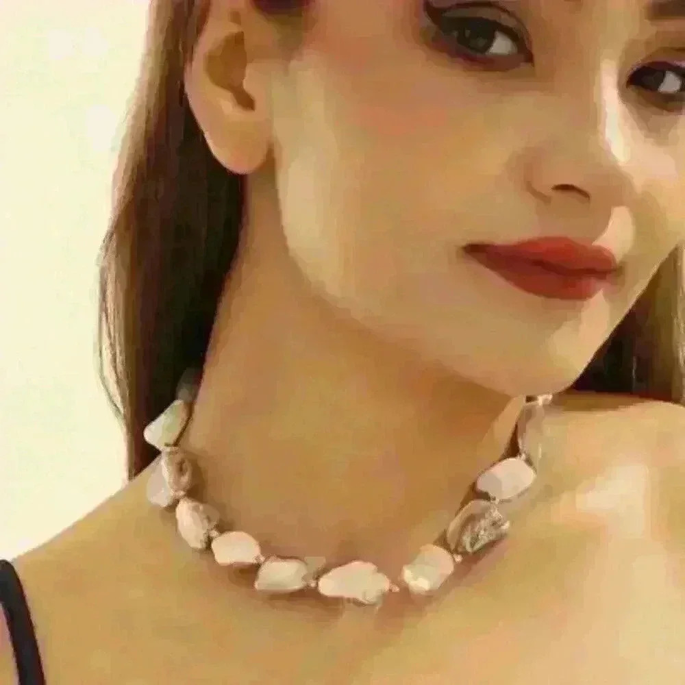 Natural Shell Beaded Necklace